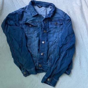 super soft jean jacket